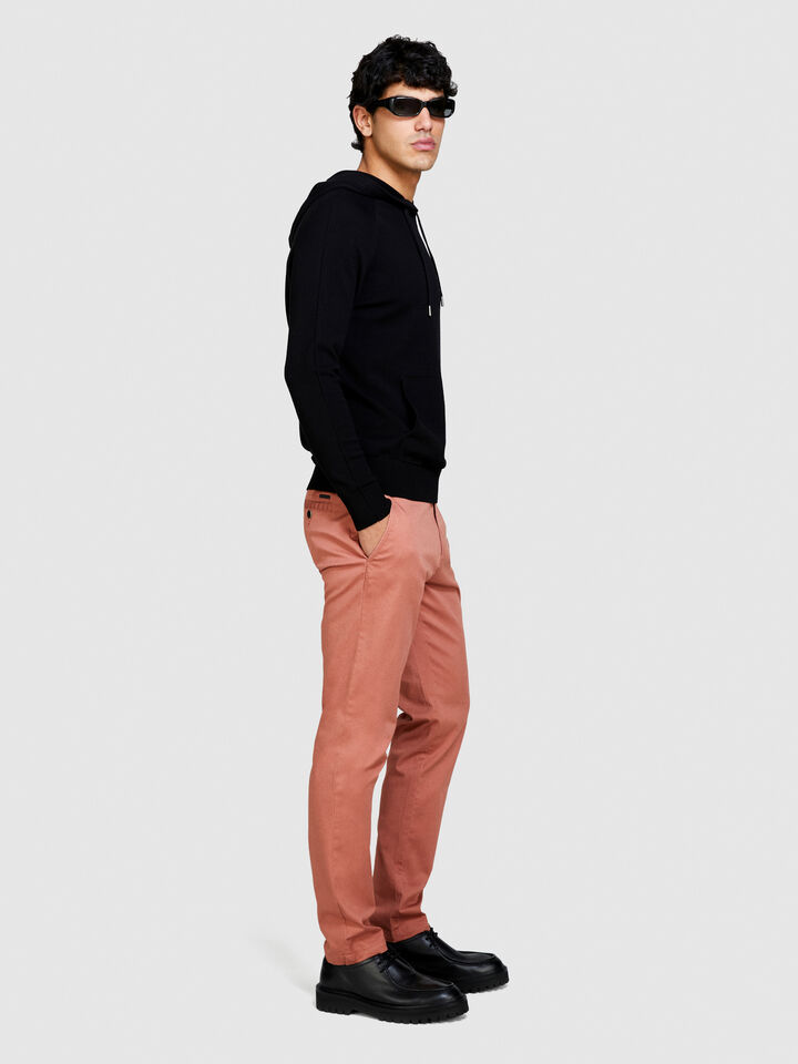 Slim fit chinos - men's chino trousers - Nude | Sisley image number 2